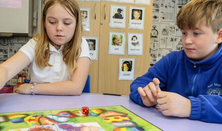 Students in a classroom together